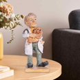 thumbnail image 4 of Figuras de personas profesionales Estatuas Figuras de personas pequeñas Resina pintada decorativa exquisita para Estantería Dormitorio Decoración de Estilo I Fernando Figuras de muñecas de resina, 4 of 8