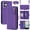 Purple, variant on Rugged Wallet Case for iPhone 17, PU Leather + TPU Phone Cover with Shoulder Strap Kickstand Zipper Pocket Card Slots Cash Pocket RFID Blocking & Hidden Make-up Mirror, Black