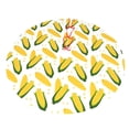 thumbnail image 5 of Cauagu 36" Christmas Tree Skirt Corn On The Cob Pattern Christmas Tree Decorations Tree Mat for Xmas Decorations Occasion Holiday Home Decor -36", 5 of 7