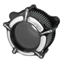 Clear Chrome Air Cleaner Grey Filter Fit For Harley Touring 17-2019 Softail 2018