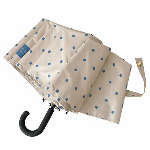 amagogo Umbrella Parasol Sunshade Rubber Handle Comfort Grip Function for Women Girls Long Walks Festivals