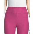 thumbnail image 4 of Time and Tru Women's High Rise Knit Capri Leggings, 4 of 5