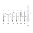 thumbnail image 5 of Portable High Frequency Wand Handheld Skin Massager with 7 Glass Tubes, 5 of 5