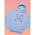 thumbnail image 3 of Buon Ferragosto Beach Fun Hoodie Women -Image by Shutterstock, Female Large, 3 of 4