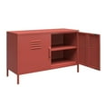thumbnail image 2 of Systembuild Evolution Mission District 2 Door Metal Locker Accent Cabinet, Black, 2 of 8
