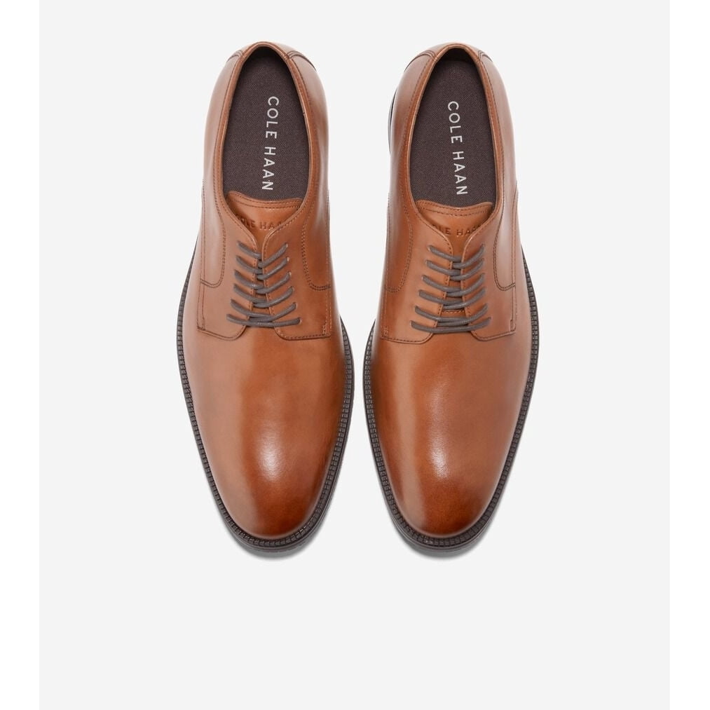 COLE HAAN HARTSFEIKD PLAIN OX BRITISH TAN SIZE 12M Cole Haan Mens Modern Classics Plain Toe Oxfords British Tan  main image 2