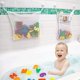 thumbnail image 3 of Organizador de juguetes de baño para bebé (blanco 45*52 CM), organizador de juguetes de baño, organizador de juguetes con gancho resistente autoadhesivo, 3 of 5