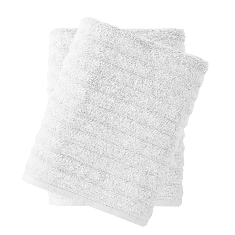 Mainstays Performance 2-Piece Towel Bath Sheet Set, Textured 