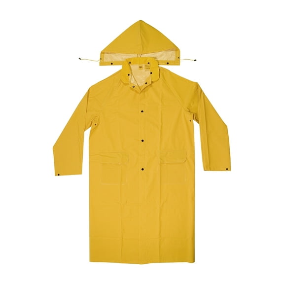 Clc-R105X 2 pc. Heavyweight PVC Trench Coat - XL