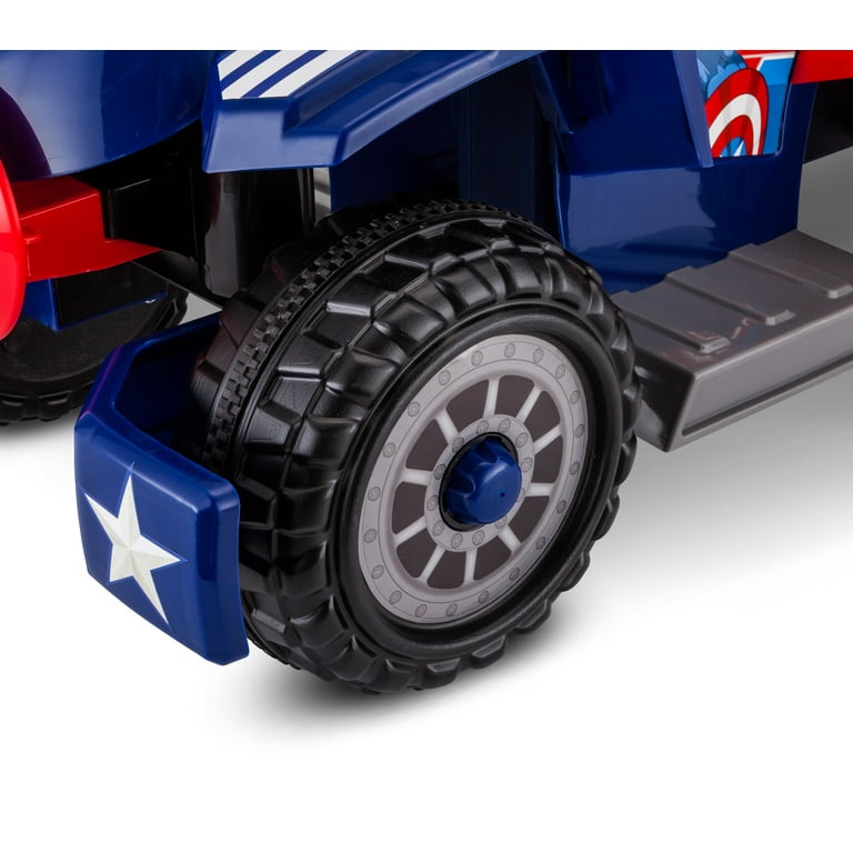 Marvel Captain America Toddler Ride On Toy by Kid Trax Walmart