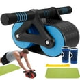 thumbnail image 1 of MesaSe Rouleau Abdominal Portable Ensemble Automatique Rebond Aabdominal Équipement d'Exercice de Roue (Bleu), 1 of 7