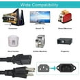 thumbnail image 3 of Onerbl AC Power Cord Compatible with Tandberg TTC2-04 Video Communication Server Outlet Plug Cable, 3 of 3