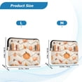 thumbnail image 4 of FORMRS 15"-15.6" Laptop Sleeve Protective Case Soft Carrying Quilted Computer Bag Cover, Beige Fall Acorns Pattern, 4 of 7