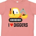 thumbnail image 4 of Inktastic Construction Truck I Love Diggers Boys or Girls Toddler T-Shirt, 4 of 5