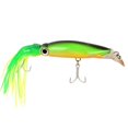 thumbnail image 1 of Paquete de 3 5 anzuelos de aparejos de pesca de calamar anzuelos de atún Marlin Trolling cebo verde 5 piezas Sunnimix señuelo crankbait, 1 of 8