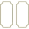 thumbnail image 4 of Ekena Millwork 24"W x 48"H Reeded Acanthus Leaf Panel Moulding Kit (Double Panel), 4 of 10