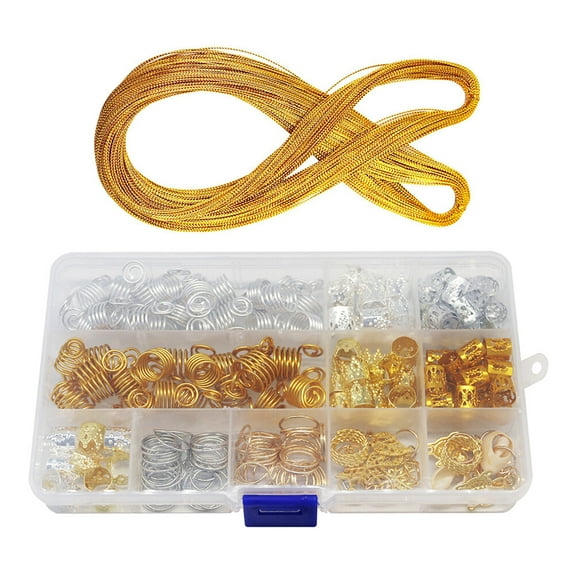 Dreadlocks Hair Braids Accessories Seashell Coil Beads Zinc Alloy Polyester