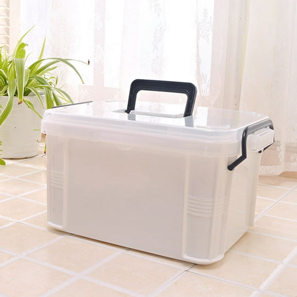 Botiquín de primeros auxilios Caja de emergencia portátil Caja de plástico para guardar medicamentos Caja de viaje para medicamentos