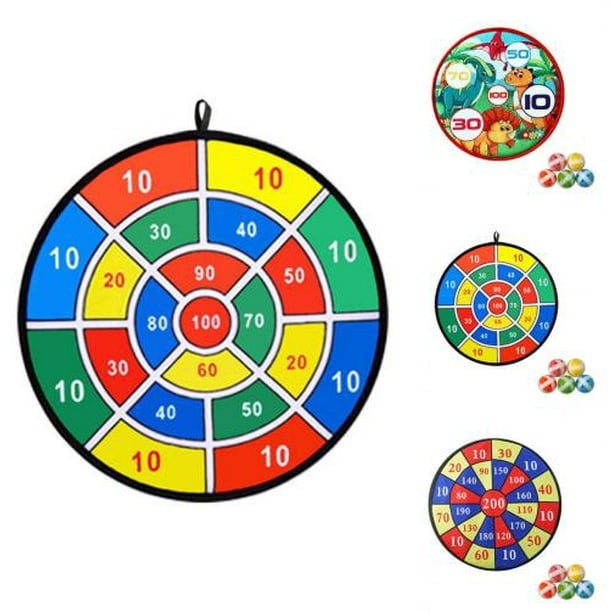 TOPOINT Sports Games For Kids, Dart Board For Kids,Sticky Target Balls