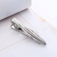 thumbnail image 5 of Tie Clip Fashionable Feather Shape Tie Bar Clip Tie Clip Pin for Business Wedding, 5 of 5