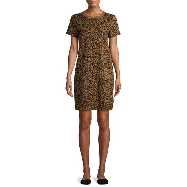 Time and Tru Women's T-shirt Dress with Pocket Time and Tru Women's T-shirt Dress with Pocket