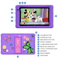 thumbnail image 6 of Contixo 8" Kids Tablet, 2025 Model, 80 Disney eBooks, 32GB, Android 13, Kid-Proof Case & Kickstand - Purple, 6 of 9