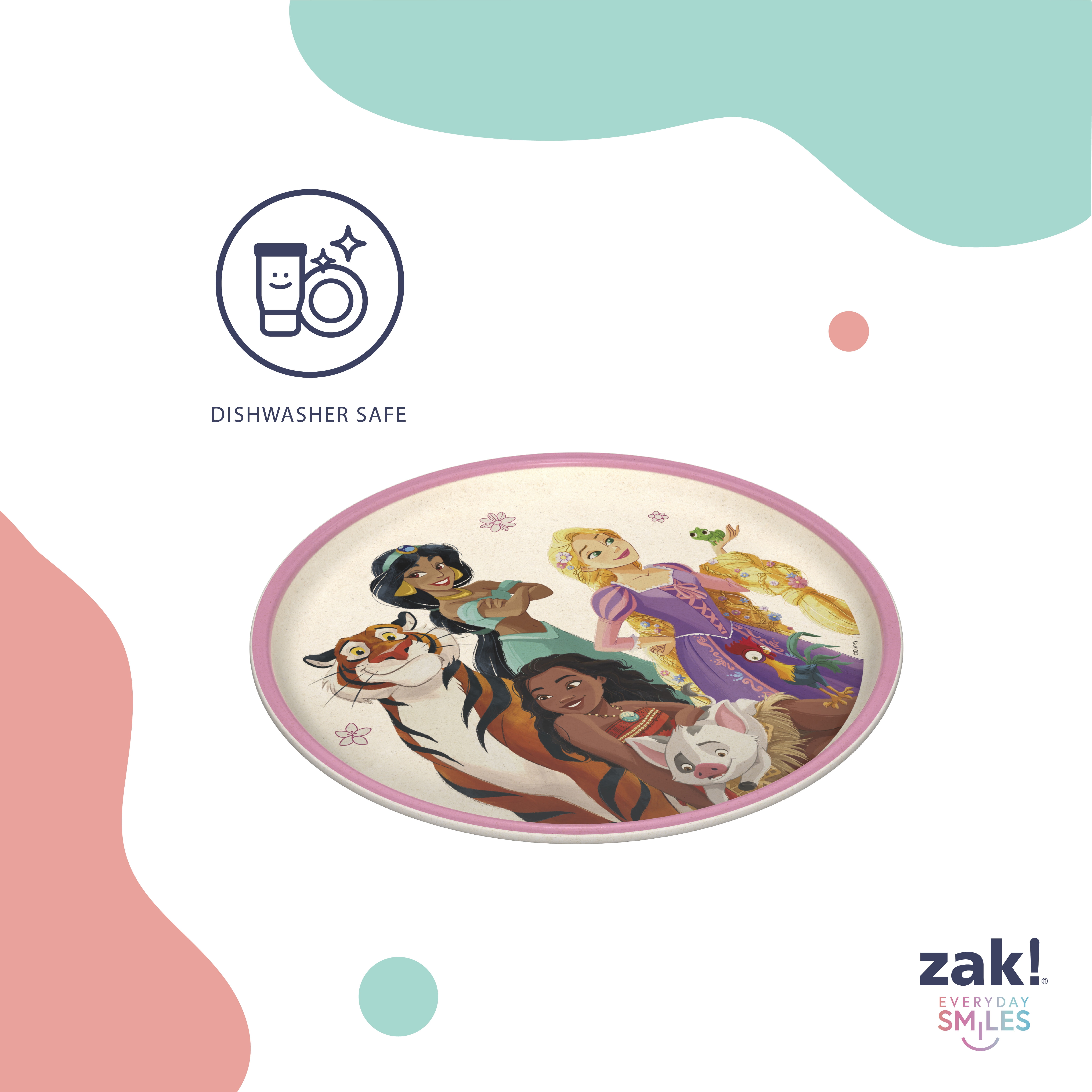 Zak Designs Princess 8" Plate
