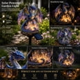 thumbnail image 4 of 2026 Dragon Solar Garden Light, Crystal Glowing Fantasy Outdoor Decor, Great Gift for Dragon Lovers and Fantasy Garden Enthusiasts, 4 of 7