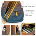 thumbnail image 3 of KL928 Canvas Sling Backpack for Men Women Floral Printed Crossbody Small Backpack, 3 of 7