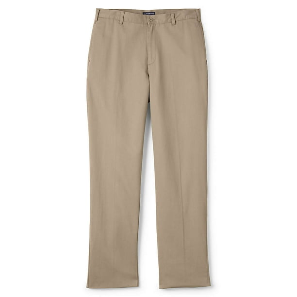 Lands End Men Size 31x32 Perfect Fit Plain Front Cotton Chino Pants ...