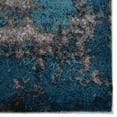 thumbnail image 5 of Rugsotic Carpets Machine Made Heatset Polypropylene Area Rugs - 9'X12', Rectangle, Ivory Blue, Abstract Modern Design, High Pile Machine Made Area Rugs For Living Room, Bed Room (Mx0019), 5 of 5