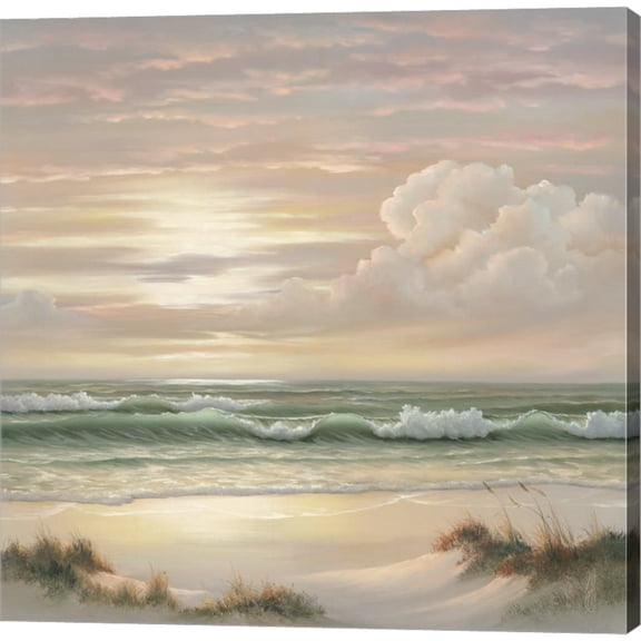 Great Art Now Coastal Dusk II by Georgia Janisse, Canvas Wall Art, 24W x 24H
