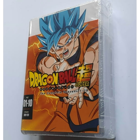 Dragon Ball Super: Complete Anime Series (1-10) – 20-Disc DVD Set (New in Packaging)