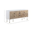 thumbnail image 3 of Meridian Furniture Jive White Lacquer Sideboard / Buffet, 3 of 8