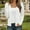 White, variant on Women's Lightweight Short Cardigan Soft Casual Knit Sweater Top For Daily Wear Spring Fall Winter Comfortable Layering Womens Cardigans plus Sleep Sweater Cardigan Women Cardigan Sweater Floral Large