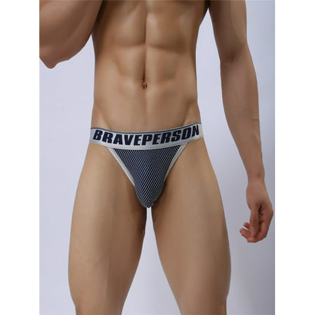Male Underwear Men Briefs Sexy Low-waist