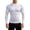 White, variant on SUYIDA Men's Ice Silk Mesh Zip Top, Long Sleeve Breathable Athletic Tee, Quick Dry Comfortable Fit Shirt