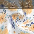 thumbnail image 6 of Orange Watercolor Floral Cloth Napkins, Spring Flower Abstract Art Washable and Reusable Dinner Napkins Set of 2, Table Napkin for Kitchen Party Birthday Wedding Hotel Housewarming 20"x20", 6 of 9