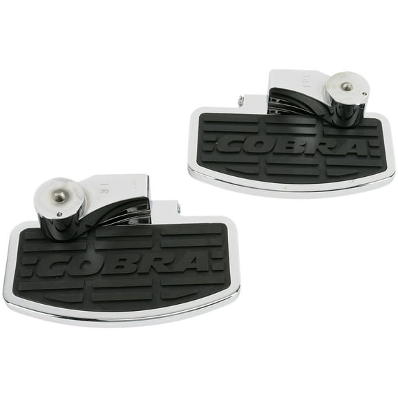 Cobra Classic Chrome Rear Passenger Floorboard Kit (06-3640)