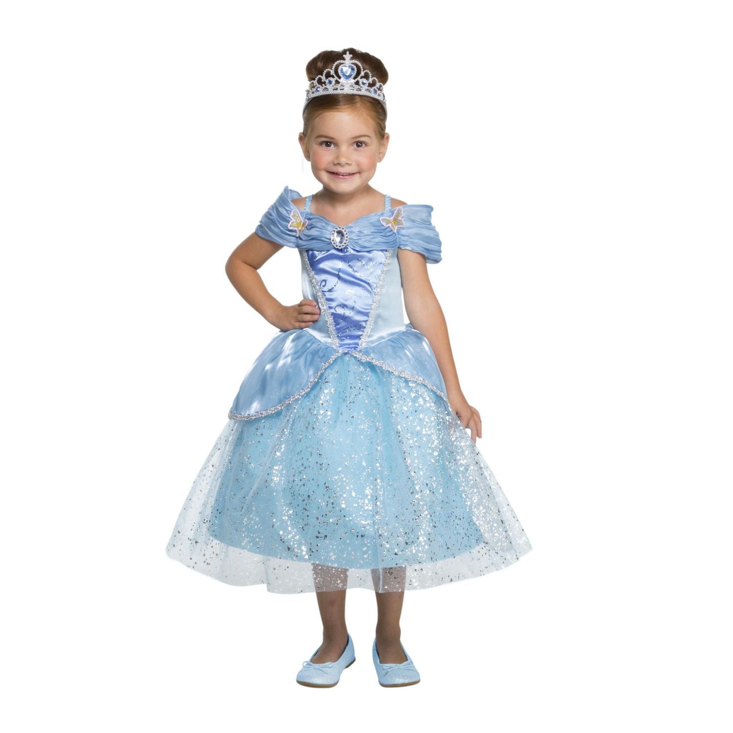 Toddlers' Charming Princess Costume 3T-4T. Walmart Exclusive.
