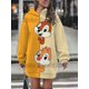 thumbnail image 3 of Nuevo Vestido con capucha para mujer, top informal de estilo minimalista callejero, sudaderas con capucha 3d, ropa bonita vrouwen, ropa kawaii bluzy, 3 of 5