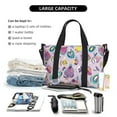 thumbnail image 4 of Travel Duffle Bag Fashion tropics funny fruits Travel Tote Bags Carry on Luggage Waterproof Weekender Bags with Top Handle Adjustable Shoulde Strap for Travel Gym, 4 of 5