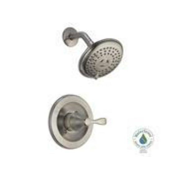 Delta Porter, 1.75 GPM, Faucet Wall Mount Showerhead, Brushed Nickel