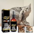 thumbnail image 1 of Pet Mite Removal Spray Multipurpose Cat Dog Ringworm Fungus Treatment Spray Itch Relief Spray For Cats Dogs, 1 of 5