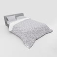 thumbnail image 3 of Paisley Duvet Cover Set, Persian Culture Inspired Teardrop Shapes with Floral Elements Bohemian Pattern, Bedding Set with Shams and Fitted Sheet, 3 Sizes, by Ambesonne, 3 of 3