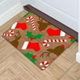 thumbnail image 3 of 1Pc Christmas Welcome Coir Doormat 16 x 24 Inch Funny Xmas Porch Decor Mat Non Slip Natural Fiber Coir Front Doormat Decor for Holiday Home Indoor Outdoor Gift(Funny), 3 of 3