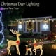 thumbnail image 3 of Ciervo iluminado por Navidad Reno iluminado por LED Navidad para decoración navideña Adorno de reno iluminado Decoración navideña al aire libre (M), 3 of 5