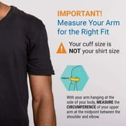 A&D Medical Wide-Range Upper Arm Blood Pressure Monitor Replacement Cuff, Latex-Free ISO Connector (UA-420A)