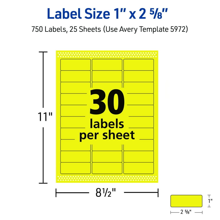 Avery Address Labels, 1