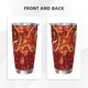 thumbnail image 3 of Año de la serpiente 2025 Feliz Año Nuevo chino 2025 Vaso de acero inoxidable Taza de café de viaje de 20 oz Taza térmica portátil con tapas, 3 of 7